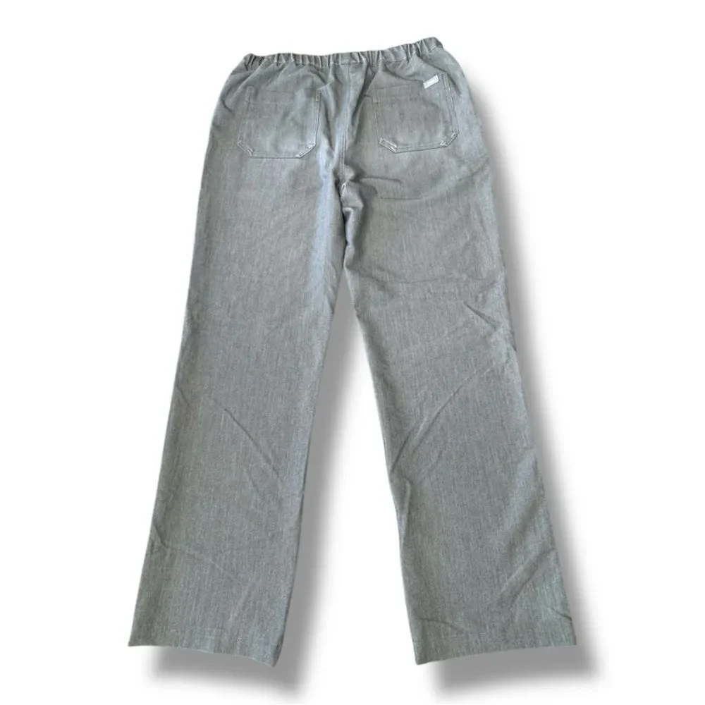 FIGS Pisco Basic Scrub Pant Graphite Grey Straight Leg Doctor Men’s Size M
